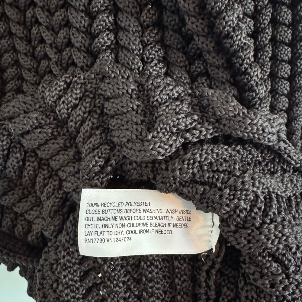NWT | Future Collective x Jeneé Naylor | Braided Button-Front Collared Cardigan - Picture 13 of 15